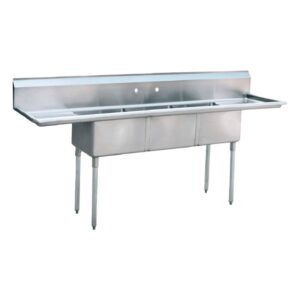 Fregadero triple F3T-01